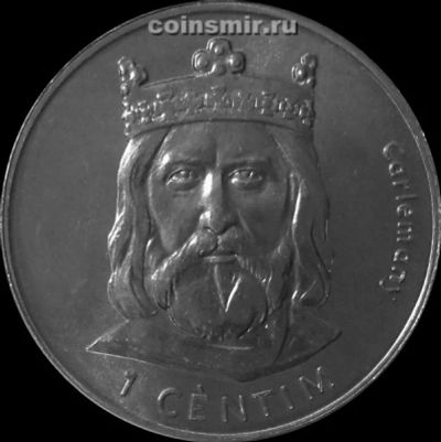 Лот: 8766041. Фото: 1. Андорра 1 сантим 2002 года. Карл... Европа