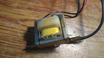 Лот: 17909593. Фото: 1. Трансформатор 220V 2W (8v+8v=16v... Трансформаторы, катушки
