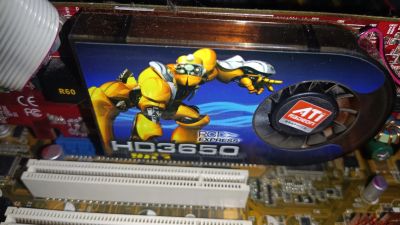 Лот: 25252363. Фото: 1. Видеокарта ATI Radeon HD 3650... Видеокарты