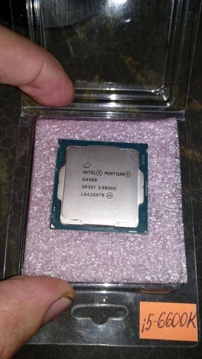 Лот: 10527821. Фото: 1. процессор Intel g4560 ( для сокета... Процессоры