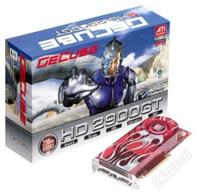 Лот: 96581. Фото: 1. GeCube Ati Radeon 2900GT. Видеокарты