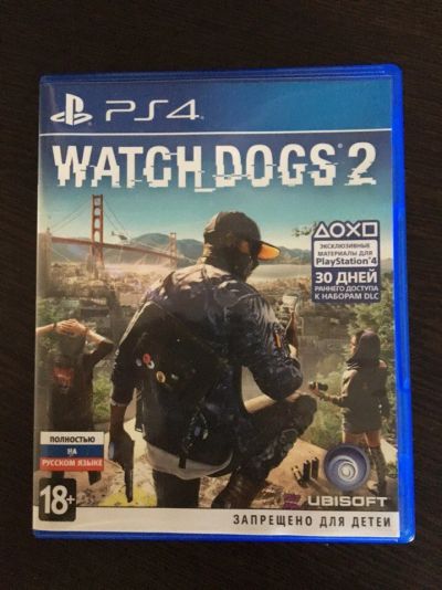 Лот: 10018683. Фото: 1. Watch Dogs 2 на PS4. Игры для консолей