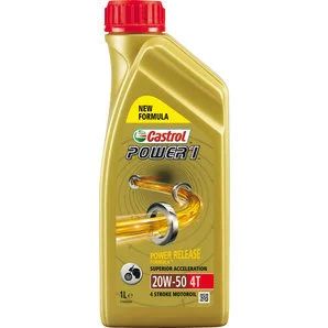 Лот: 14493472. Фото: 1. Castrol Power 1 4T 20w50, 1L. Масла, жидкости