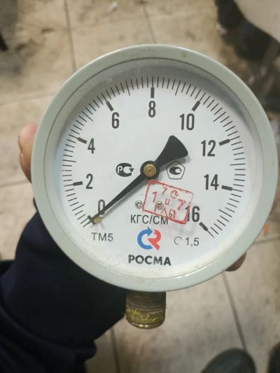 Лот: 25709310. Фото: 1. Манометр давления тм5 росма до... Водосчётчики, манометры