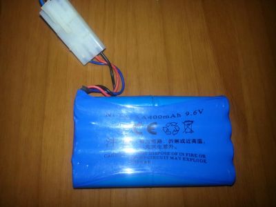 Лот: 8202607. Фото: 1. Ni-Cd AA 400mAh 9.6V аккумулятор... Аккумуляторы