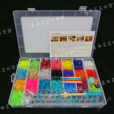 Лот: 5900180. Фото: 1. Большой набор Loom bands kit 5800... Для рукоделия