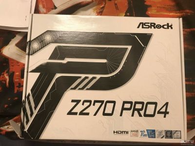 Лот: 9896106. Фото: 1. Материнская плата Asrock Z270... Материнские платы