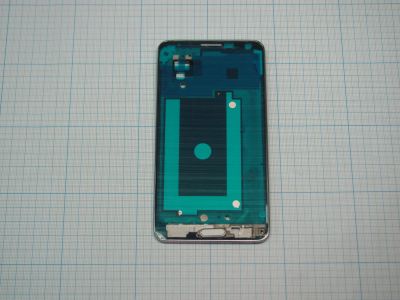 Лот: 13480395. Фото: 1. Рамка дисплея Samsung N9000 Белая. Корпуса, клавиатуры, кнопки