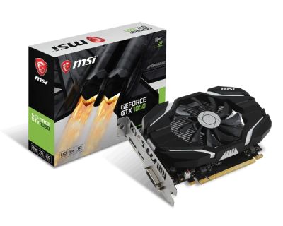 Лот: 12639273. Фото: 1. Видеокарта msi gtx 1050 OC 2GB. Видеокарты