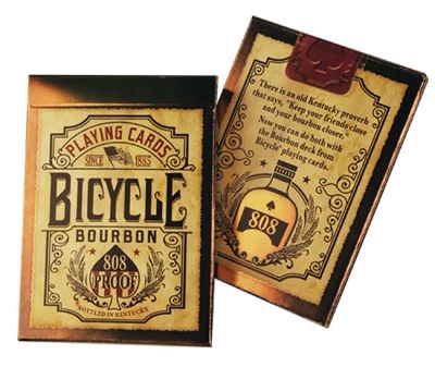 Лот: 11578628. Фото: 1. Карты Bicycle Bourbon, оригинал... Настольные игры, карты