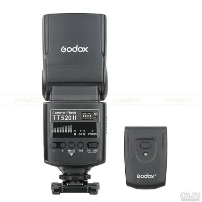 Лот: 8391705. Фото: 1. Вспышка Godox TT520 II для Canon... Вспышки, осветители, рассеиватели