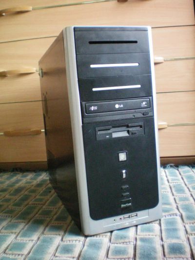 Лот: 7879722. Фото: 1. Компьютер в сборе(+монитор, клавиатура... Компьютеры в сборе