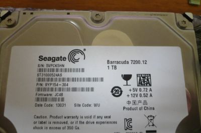 Лот: 7095133. Фото: 1. Жесткий диск. HDD 1 Tb SATA 6Gb... Жёсткие диски (HDD)