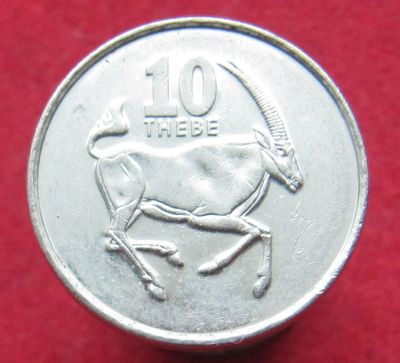 Лот: 15720916. Фото: 1. Ботсвана 10 тхебе, 2002. Остальные страны