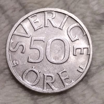 Лот: 19526852. Фото: 1. Швеция, 50 эре. 1984. Европа