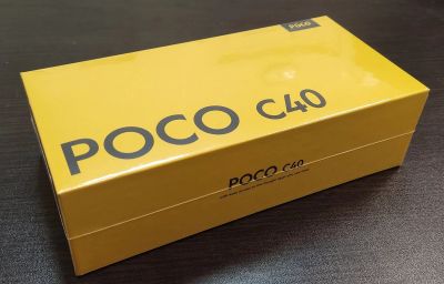 Лот: 20652975. Фото: 1. Новый, запакованный POCO C40 4... Смартфоны