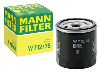 Лот: 25705750. Фото: 1. Масляный фильтр MANN W712\75 для... Расходные материалы