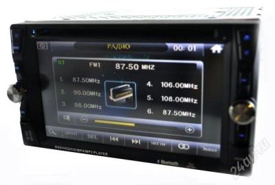 Лот: 2955415. Фото: 1. Автомагнитола TV DVD 6215. Автомагнитолы