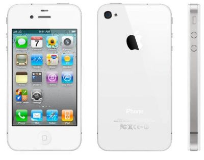 Лот: 6841670. Фото: 1. iPhone 4s 8gb white (бесплатная... Смартфоны
