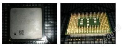 Лот: 1261442. Фото: 1. Процессор Intel Celeron 1.7GHZ... Процессоры