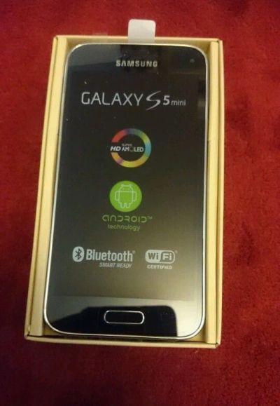 Лот: 4423047. Фото: 1. Samsung Galaxy S5 Mini Black... Смартфоны