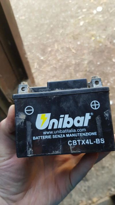 Лот: 11310989. Фото: 1. Аккумулятор unibat сbtx4l-bs в... Запчасти