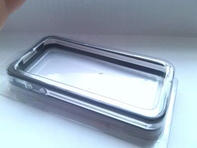 Лот: 3671403. Фото: 1. бампер iPhone 4 4G 4GS Apple черный... Чехлы, бамперы