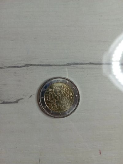 Лот: 20563211. Фото: 1. 2 евро 2018 Португалия 250 лет... Европа