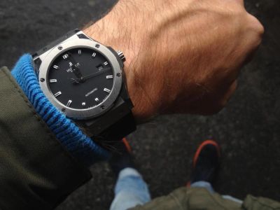 Лот: 7932358. Фото: 1. Часы Hublot Classic Fusion Titanium. Другие наручные часы