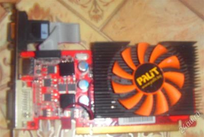 Лот: 2670175. Фото: 1. GT 240 green 1024m DDR3 128B vga... Видеокарты