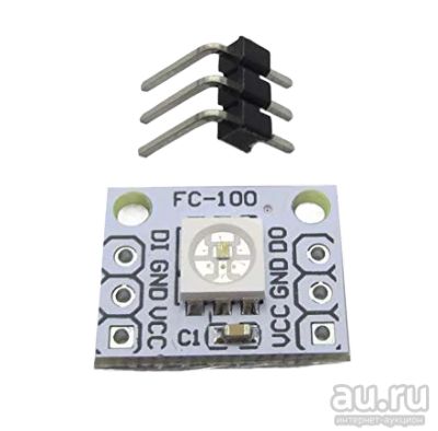 Лот: 17508920. Фото: 1. Светодиодный модуль FC-100 RGB... Микроконтроллеры