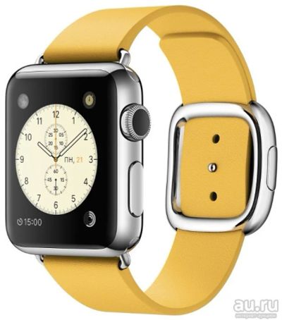 Лот: 8803107. Фото: 1. Apple watch stainless steel 38... Смарт-часы, фитнес-браслеты, аксессуары