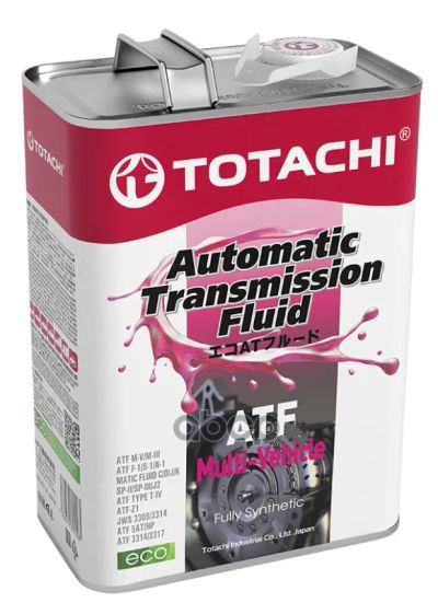 Лот: 21878389. Фото: 1. Totachi Atf Multi-Vehicle 4Л TOTACHI... Другое (автозапчасти)