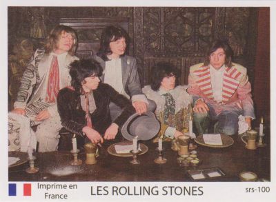 Лот: 10614986. Фото: 1. Rolling Stones коллекционная карточка... Наклейки, фантики, вкладыши