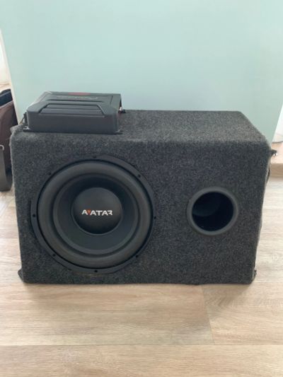 Лот: 15529189. Фото: 1. Субвуфер avatar + усилитель pioneer. Сабвуферы