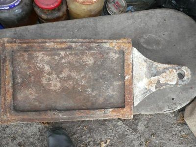 Лот: 1061024. Фото: 1. Задвижка печная. Печи для бани, сауны