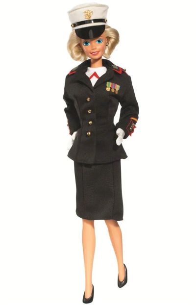 Лот: 4656614. Фото: 1. 1991 barbie Marine Corps Барби... Куклы и аксессуары