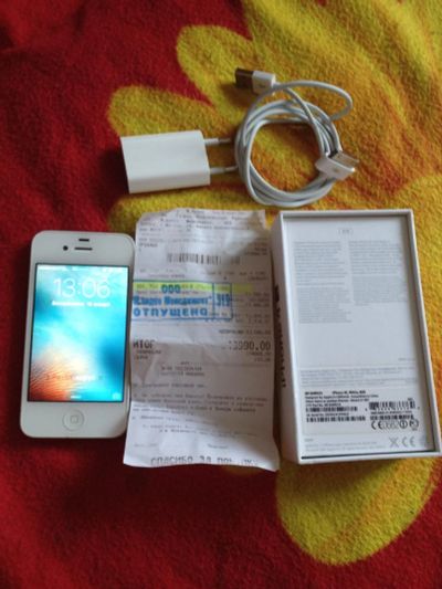 Лот: 8874438. Фото: 1. iPhone 4 s. Смартфоны