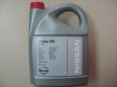 Лот: 4268164. Фото: 1. Nissan Motor Oil 5w-40, 5 литров. Масла, жидкости