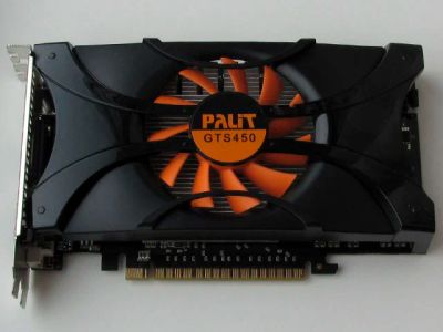 Лот: 4223579. Фото: 1. Видеокарта Palit GeForce GTS450... Видеокарты