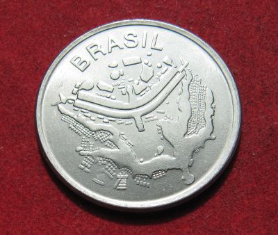 Лот: 20306492. Фото: 1. Бразилия 50 крузейро, 1984 г. Америка
