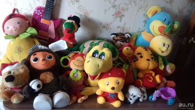 Лот: 13643456. Фото: 1. Игрушки одним лотом. Мягкие