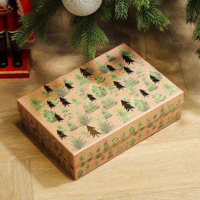 Лот: 25726335. Фото: 1. Коробка подарочная картон, 27... Подарочная упаковка
