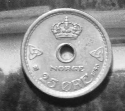 Лот: 11583527. Фото: 1. Норвегия.25 эре 1950 г.(626). Европа