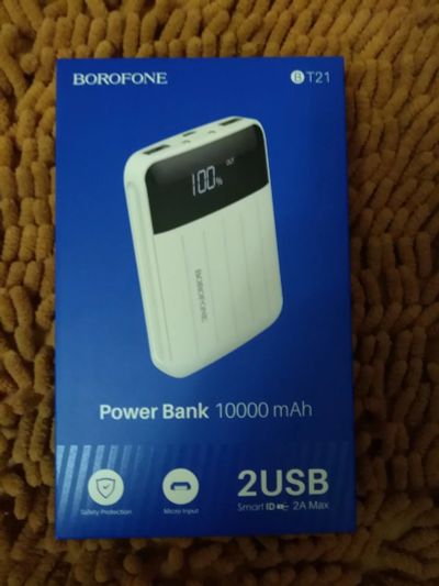Лот: 16082888. Фото: 1. Power Bank Borofone 10000 mAh. Батарейки, аккумуляторы, элементы питания