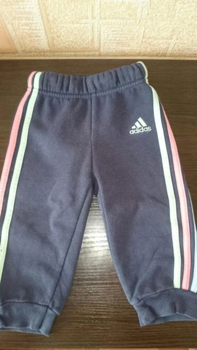 Лот: 10069646. Фото: 1. Спортивные штаны adidas kids для... Спортивная одежда