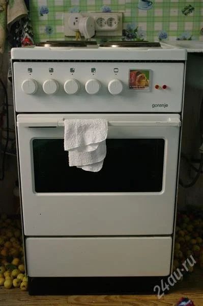 Лот: 1168648. Фото: 1. 4-х конфорочная электроплита Gorenje. Плиты, духовые шкафы, варочные поверхности