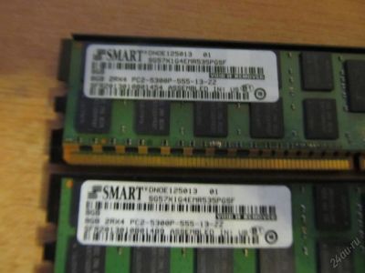 Лот: 5952364. Фото: 1. 8Gb SMART pc2-5300P-555-12 серверная. Оперативная память