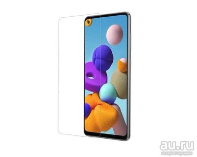 Лот: 16740612. Фото: 1. Защитное стекло Samsung A217F... Защитные стёкла, защитные плёнки