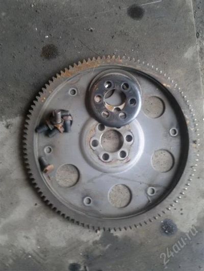 Лот: 2686085. Фото: 1. Маховик от Toyota 5a 4a. Двигатель и элементы двигателя